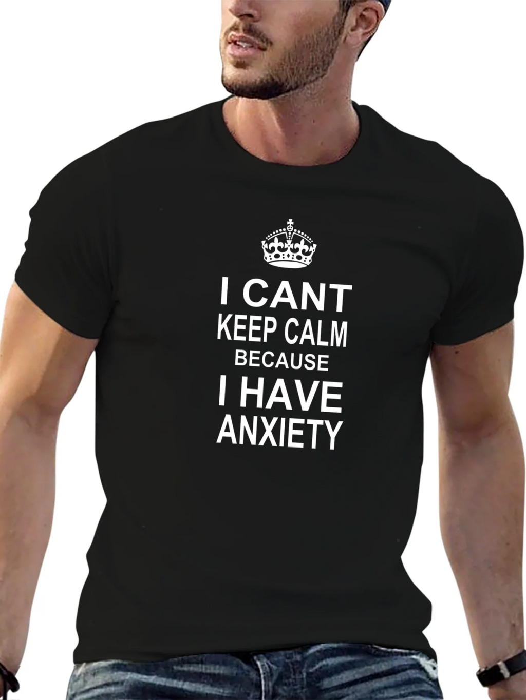 Anxiety T-Shirt - Keep Calm Humor Tee product image 5
