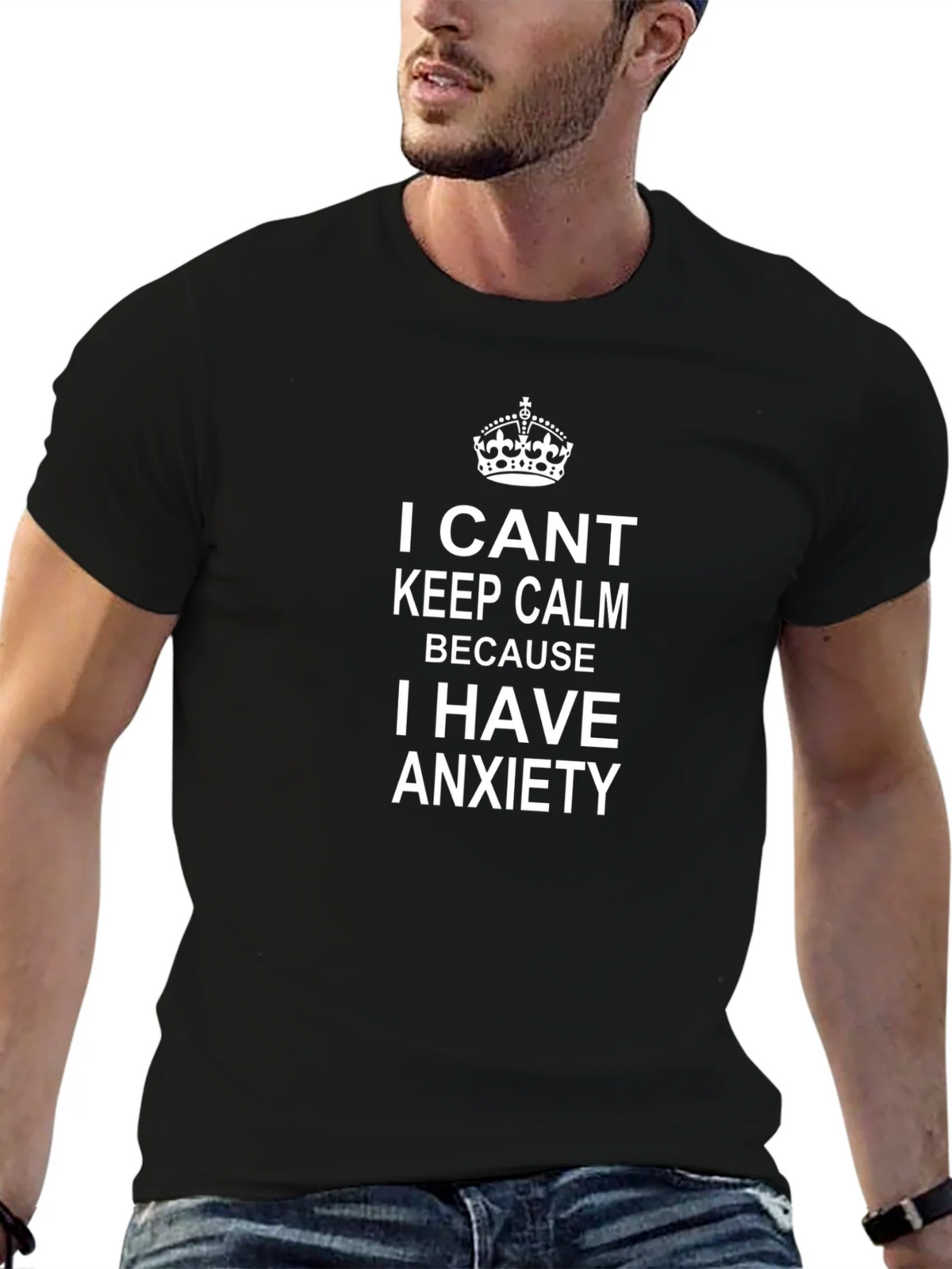 Anxiety T-Shirt - Keep Calm Humor Tee product image 5