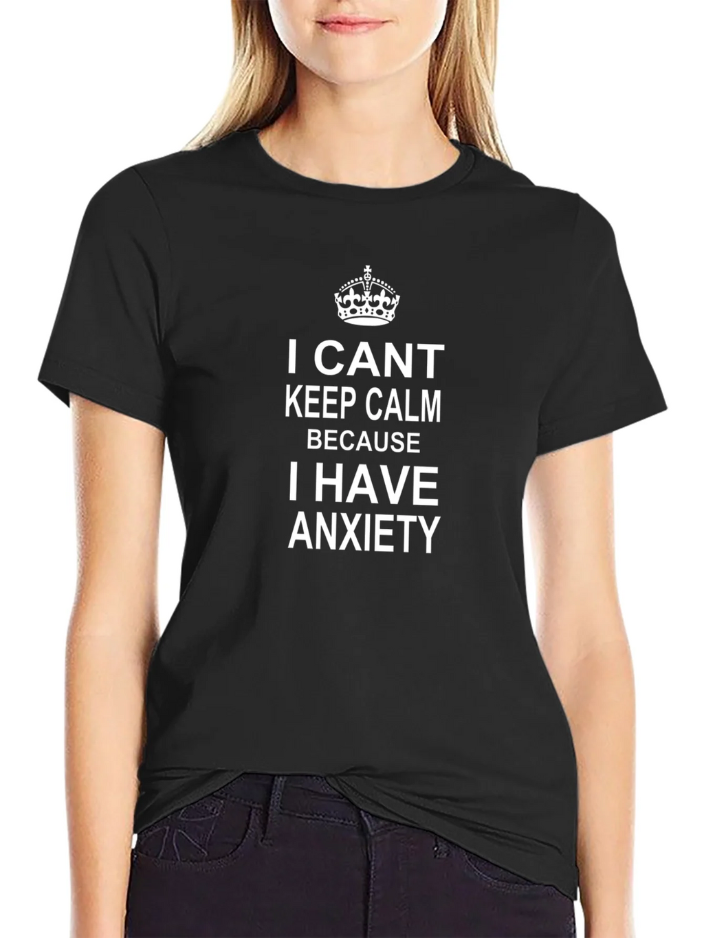 Anxiety T-Shirt - Keep Calm Humor Tee product image 1