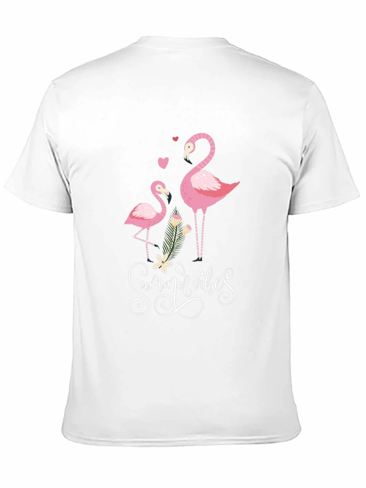 Summer Vibes Flamingo Graphic Tee product image 10