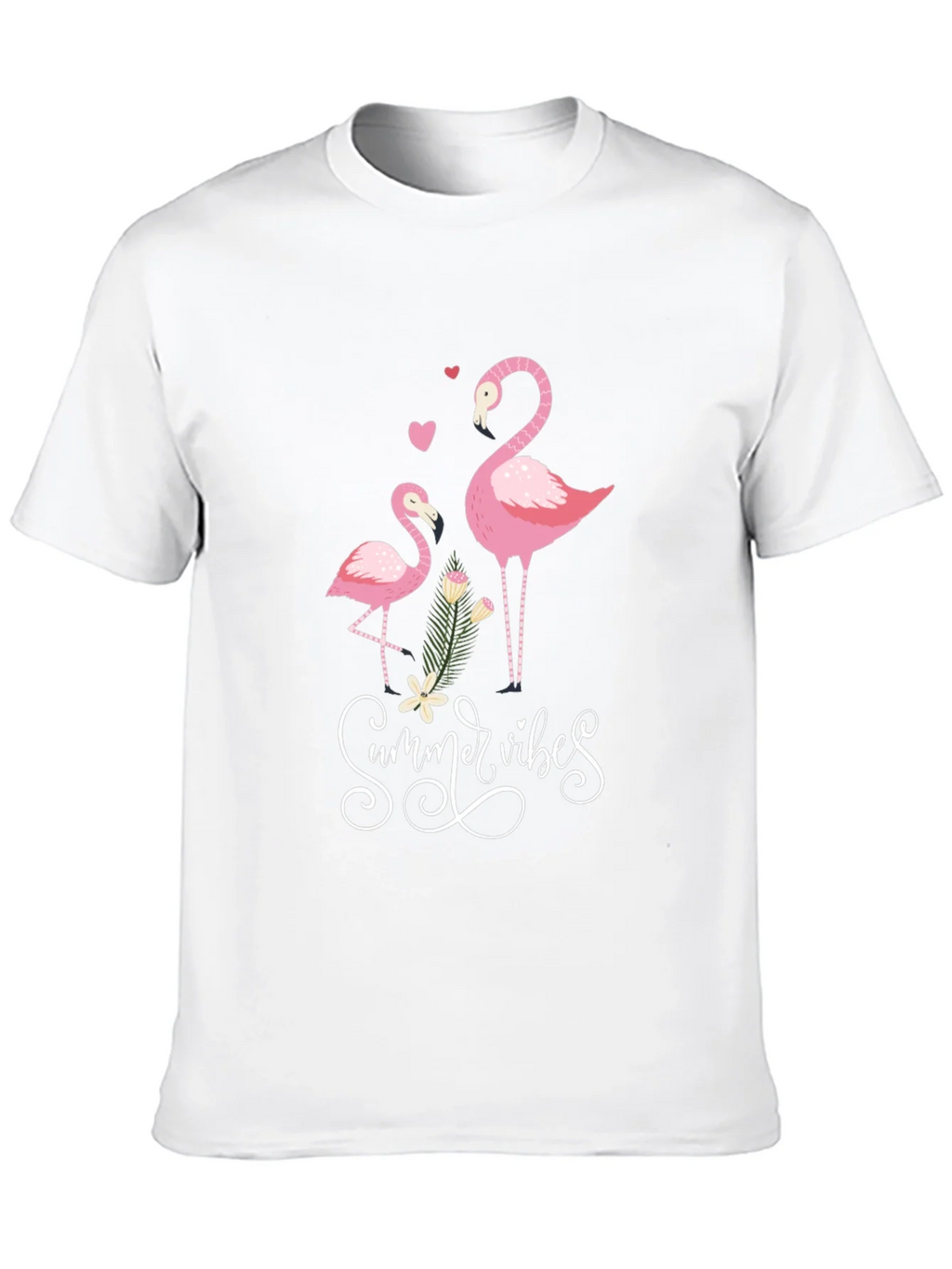 Summer Vibes Flamingo Graphic Tee product image 9
