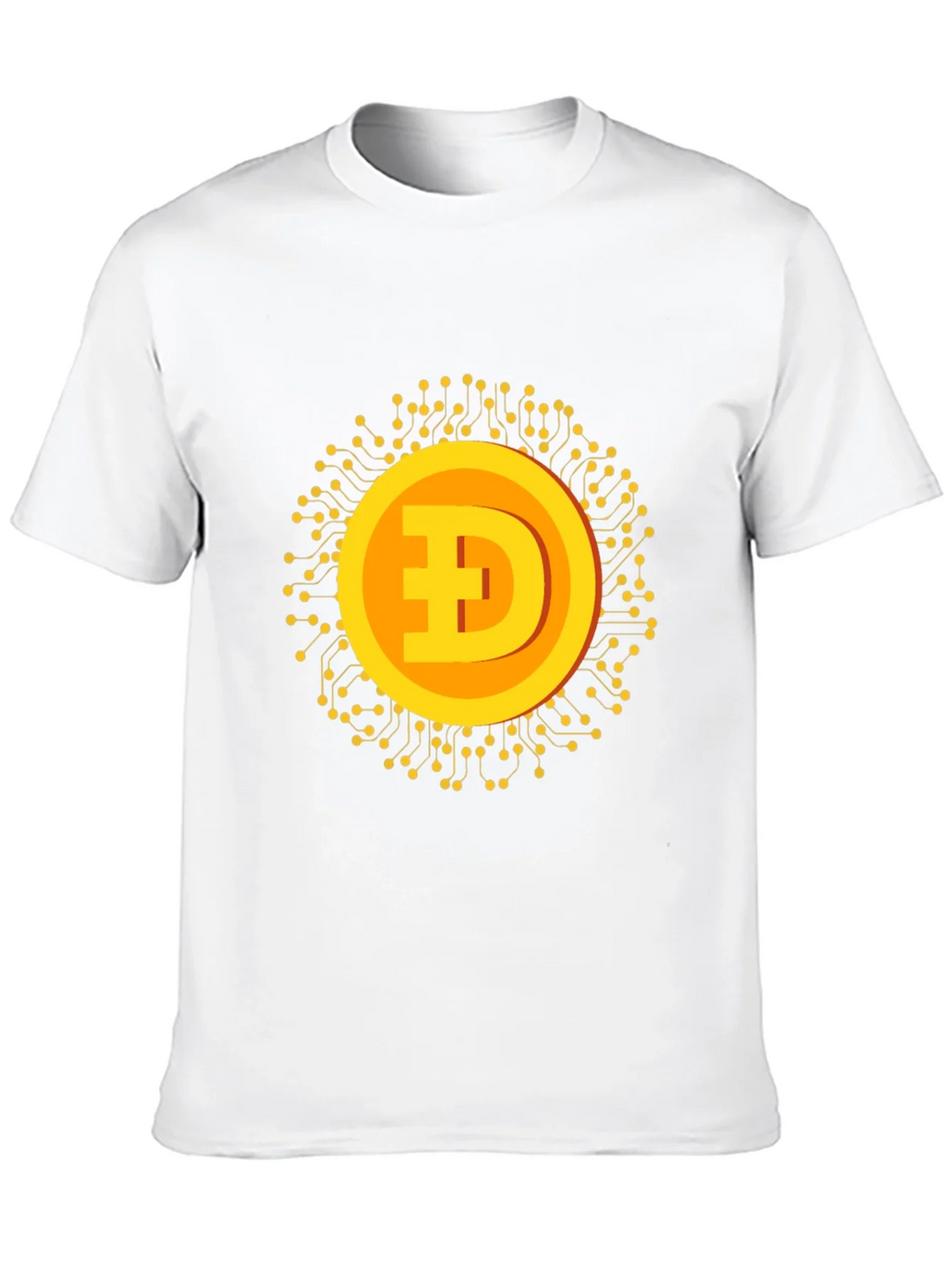 Dogecoin Crypto Graphic T-Shirt - Black product image 8