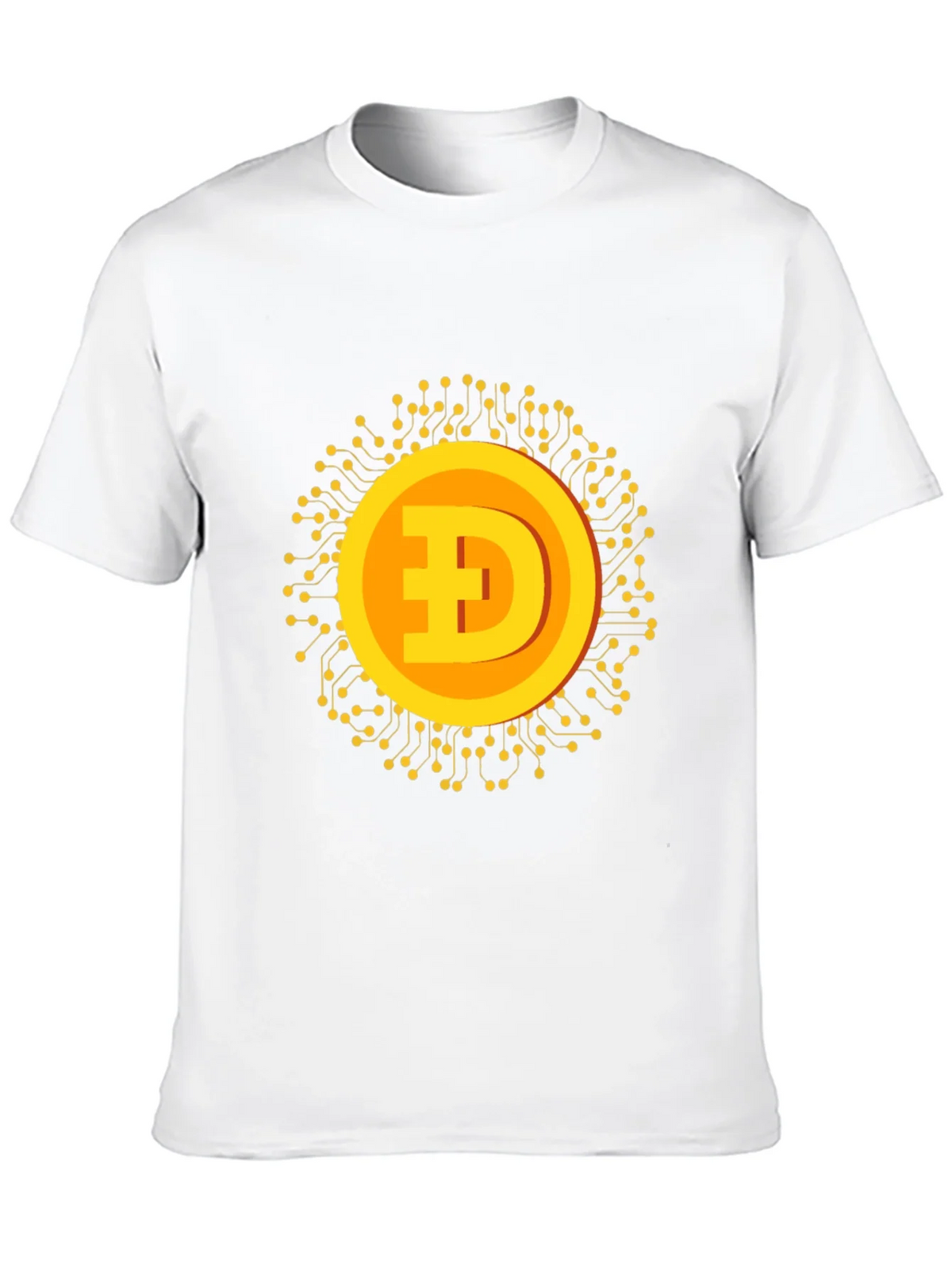 Dogecoin Crypto Graphic T-Shirt - Black product image 8