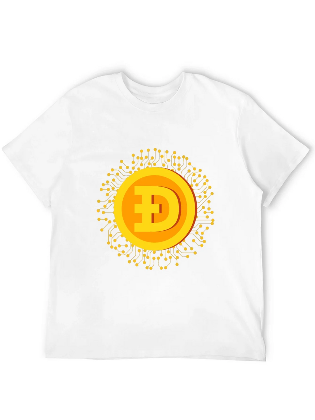 Dogecoin Crypto Graphic T-Shirt - Black product image 10