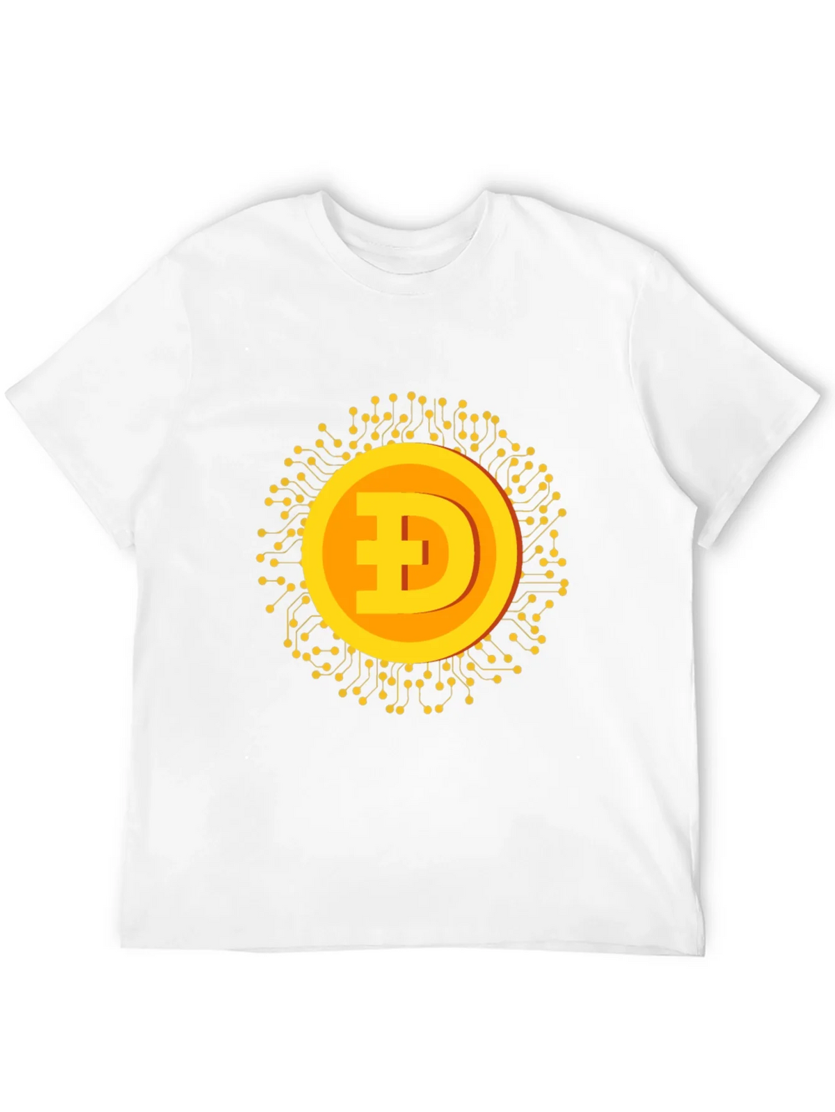 Dogecoin Crypto Graphic T-Shirt - Black product image 10