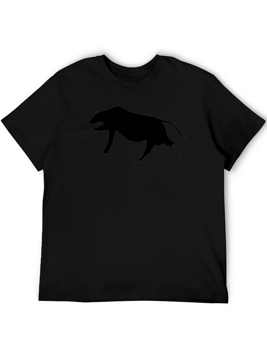 Black Bull Silhouette Tee - Mens Graphic T-Shirt product image 5