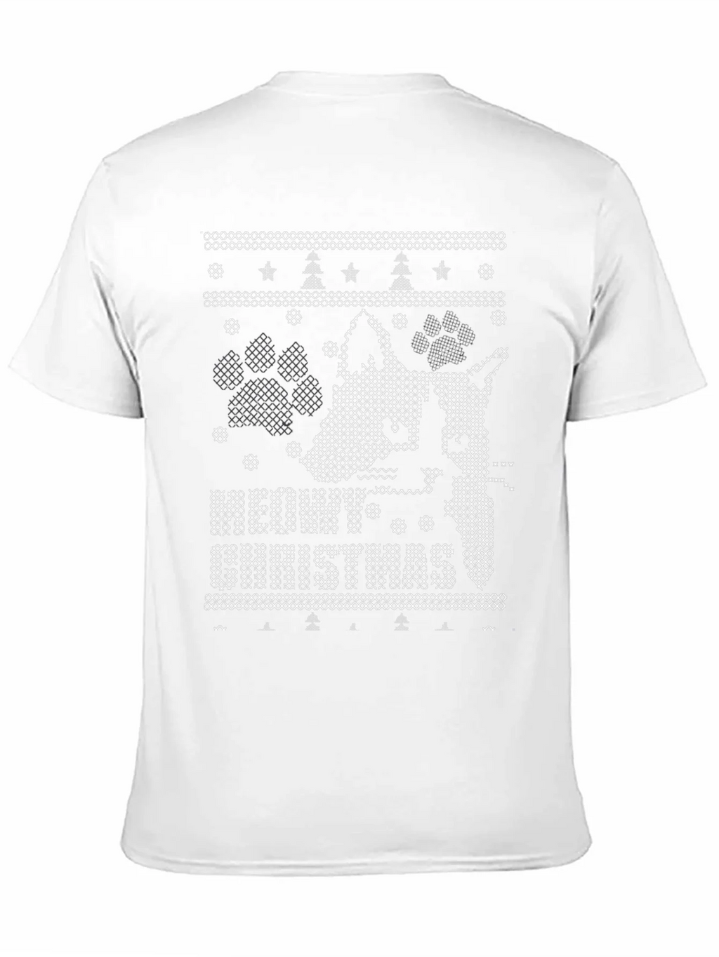 Ugly Christmas Sweater Dog Lover T-Shirt product image 9