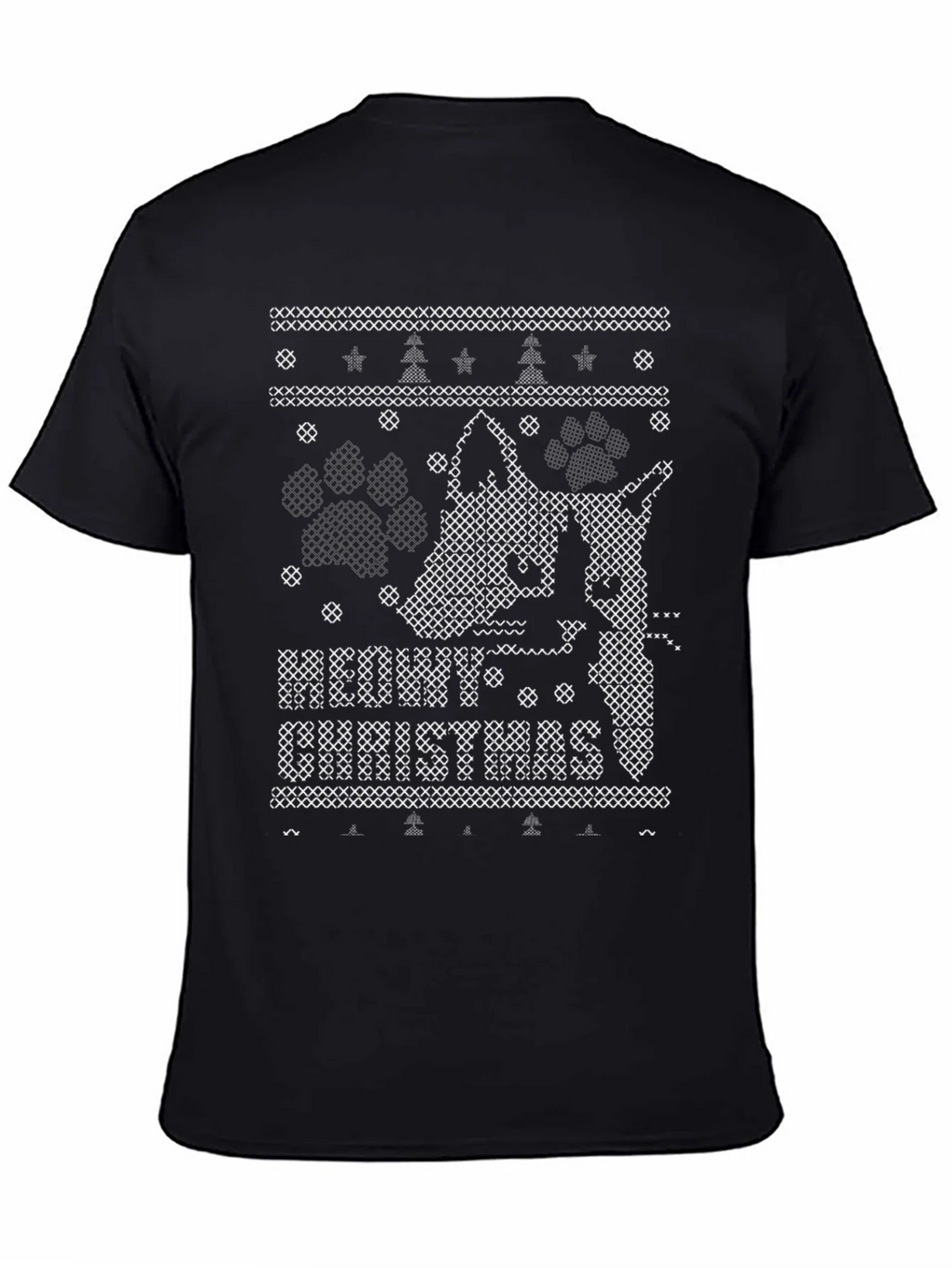 Ugly Christmas Sweater Dog Lover T-Shirt product image 4