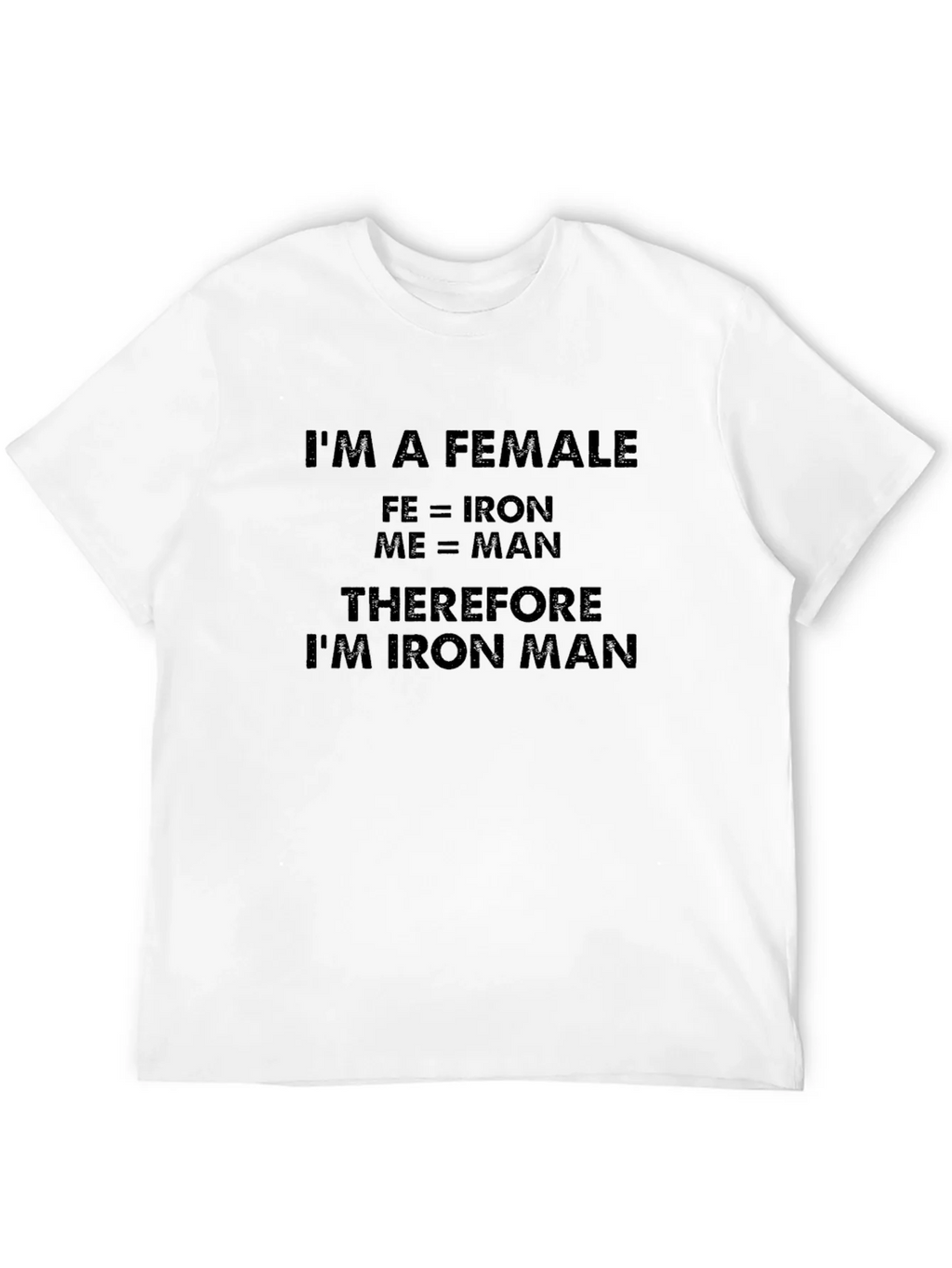 Im A Female Iron Man Funny T-Shirt product image 11