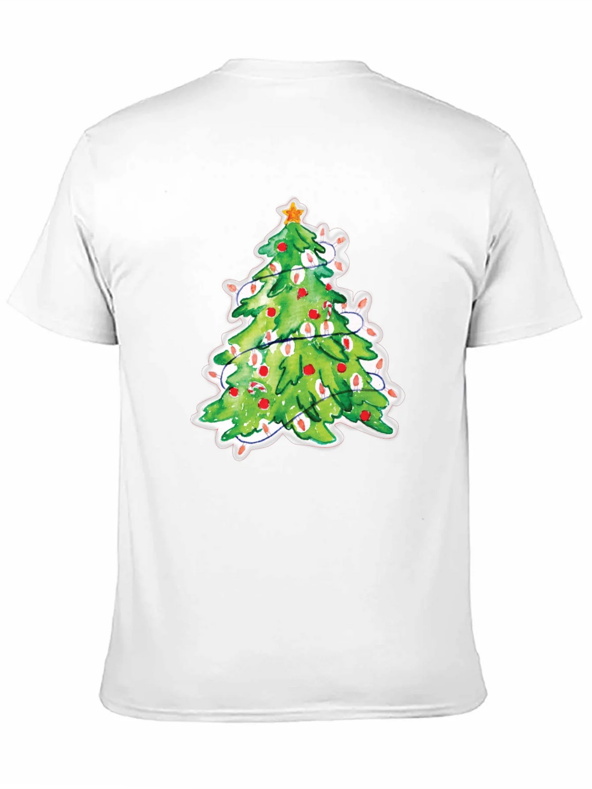 Christmas Tree T-Shirt Festive Holiday Tee product image 10