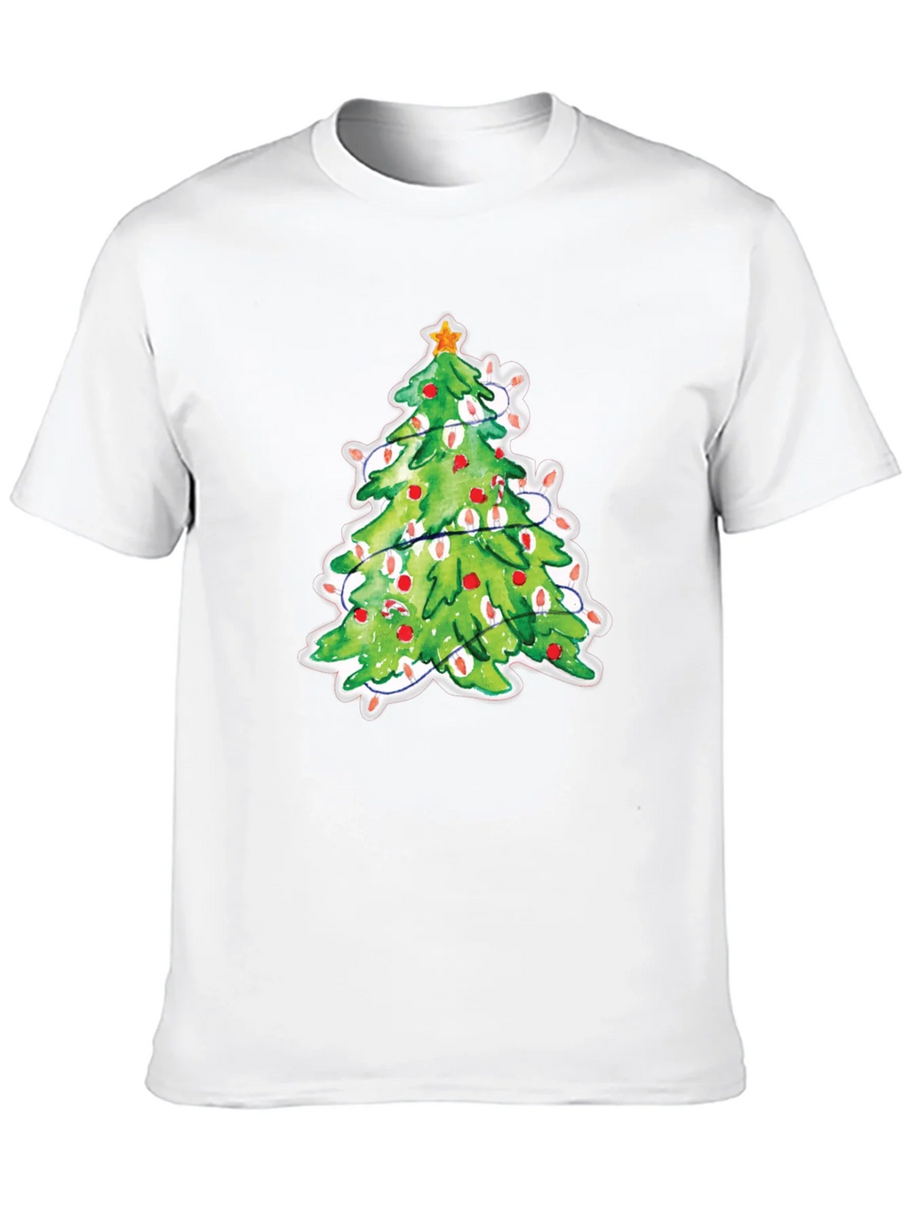 Christmas Tree T-Shirt Festive Holiday Tee product image 9