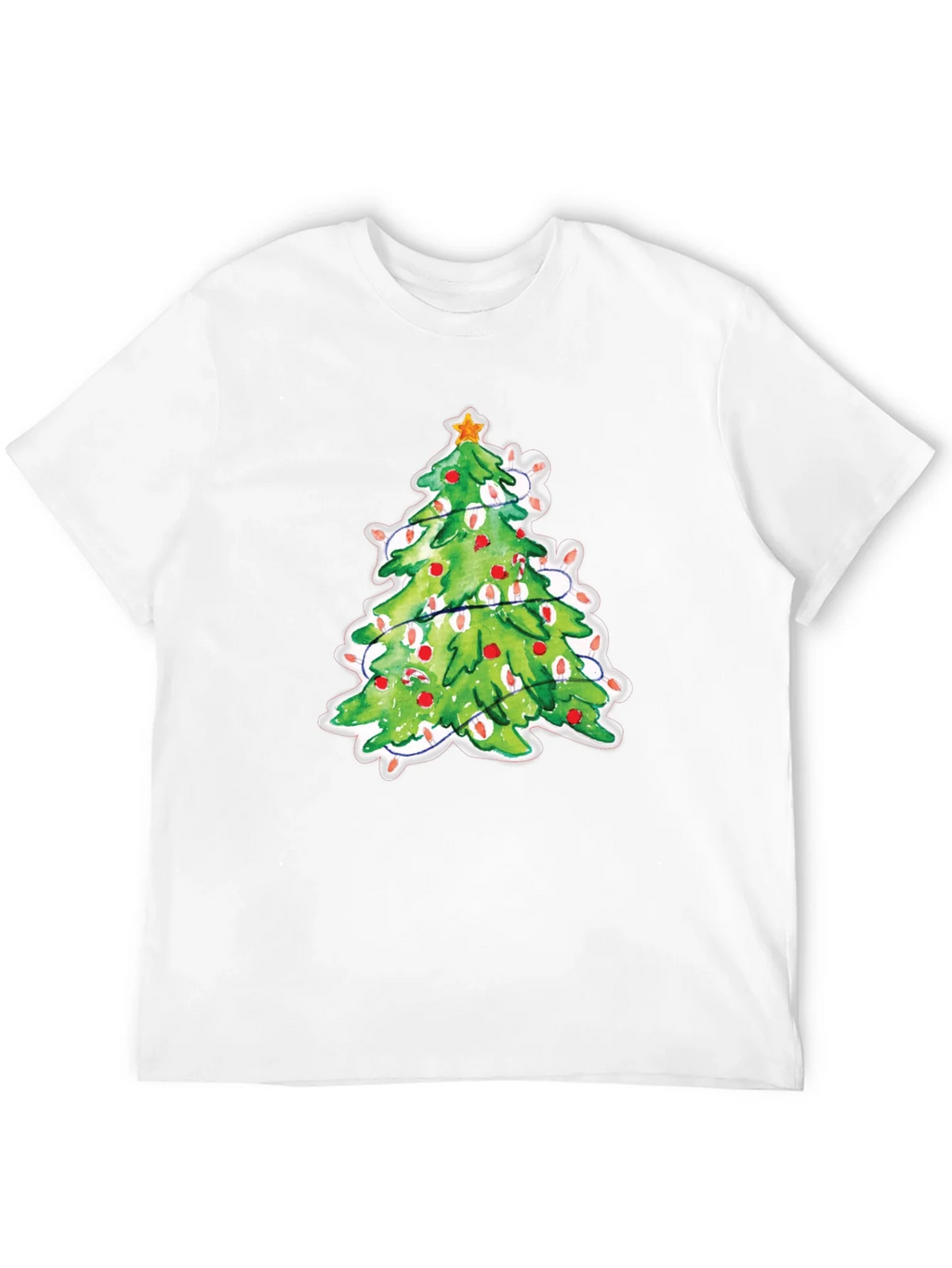 Christmas Tree T-Shirt Festive Holiday Tee product image 11