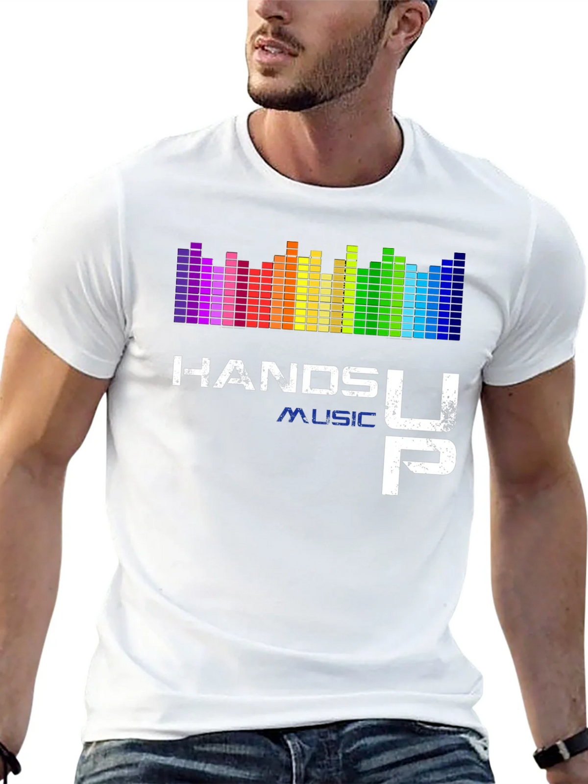 Hands Up Music Graphic Tee product image 10