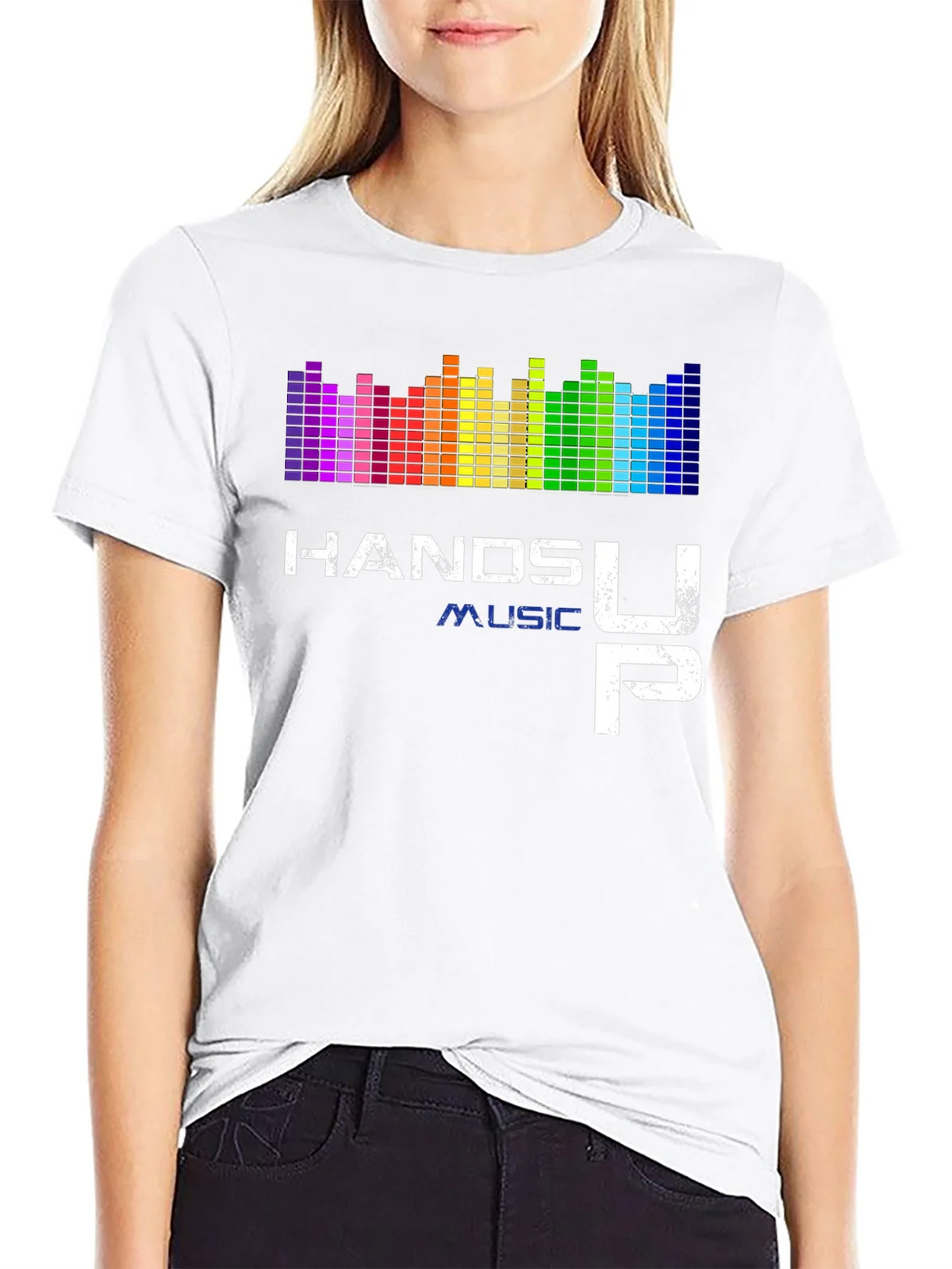 Hands Up Music Graphic Tee product image 7