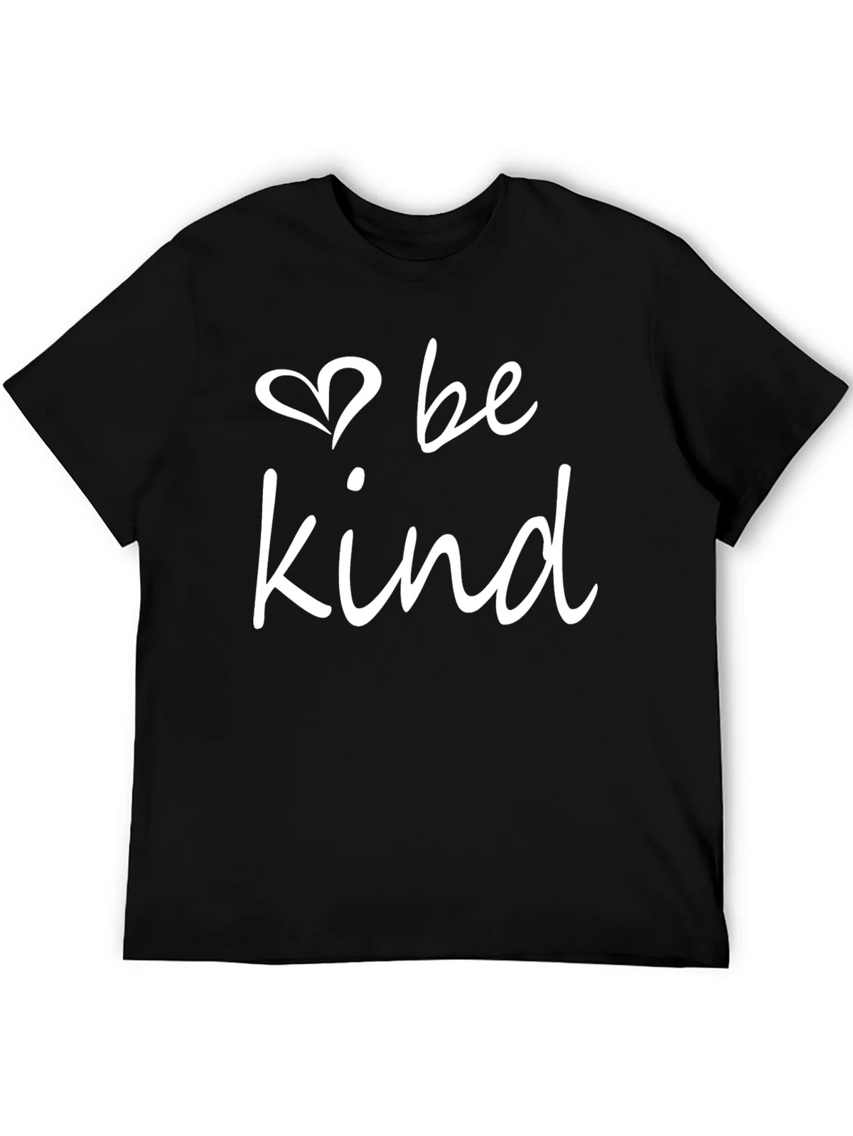 Be Kind T-Shirt - Black Crew Neck Tee product image 5