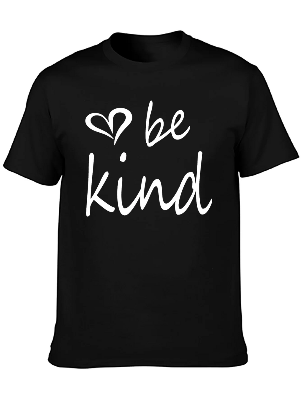 Be Kind T-Shirt - Black Crew Neck Tee product image 3