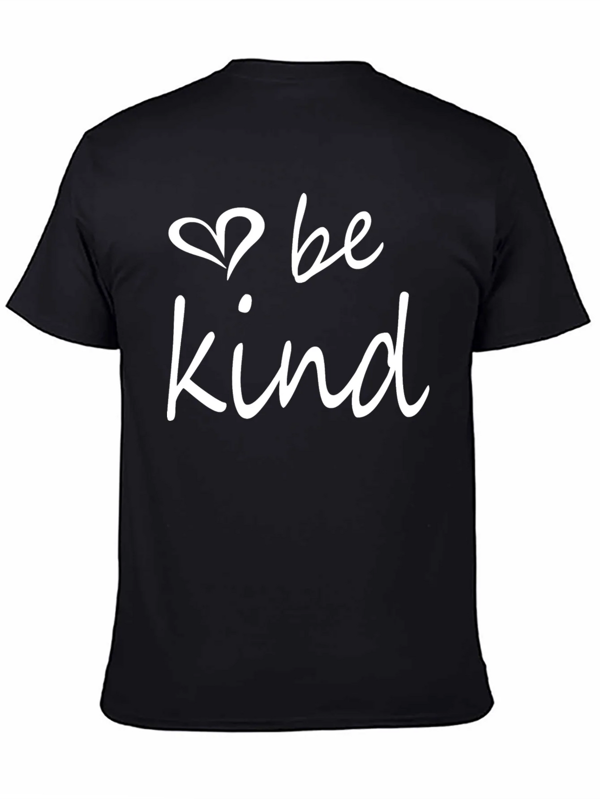 Be Kind T-Shirt - Black Crew Neck Tee product image 4