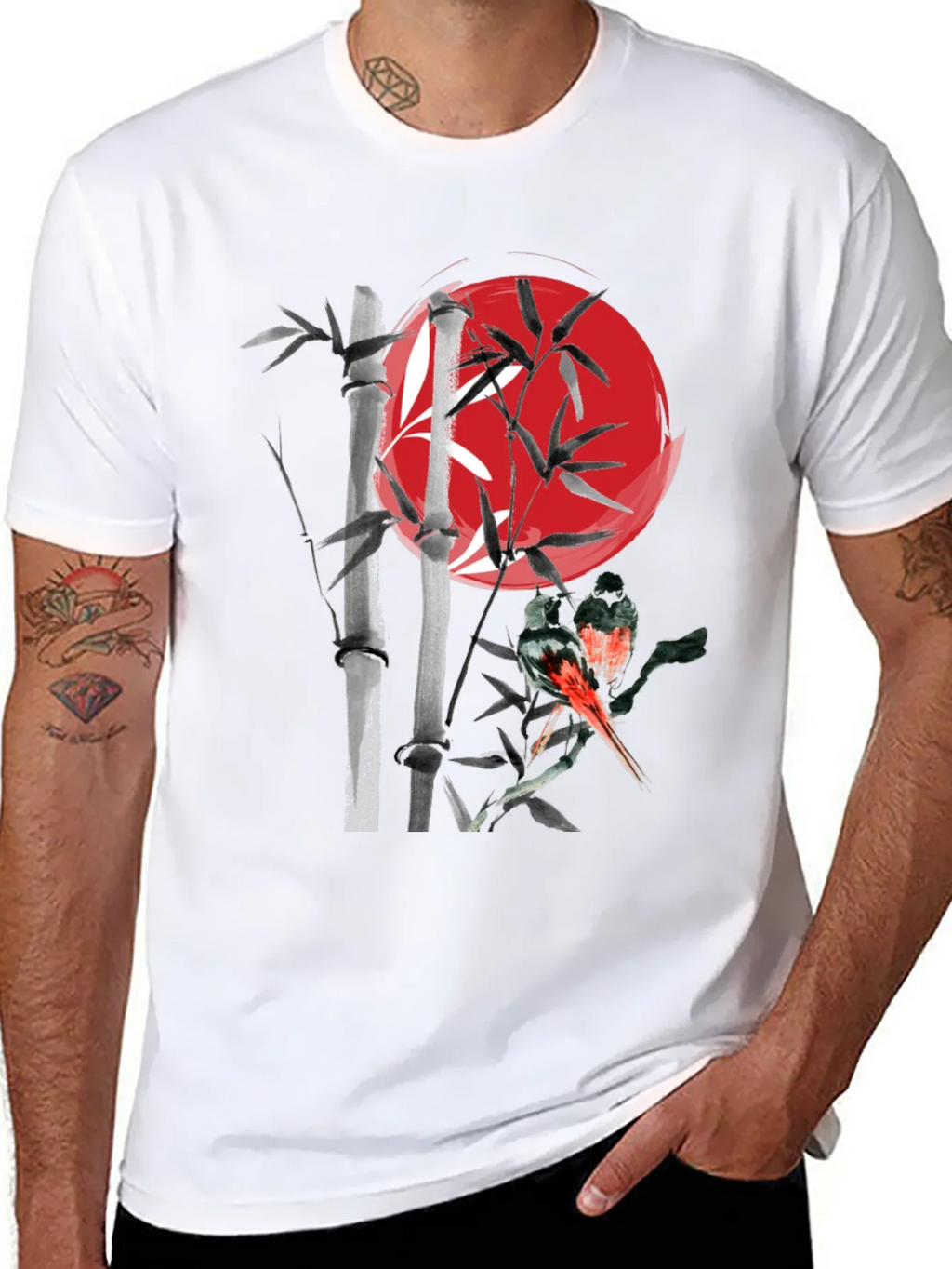 Bamboo & Bird Graphic Tee product image 6