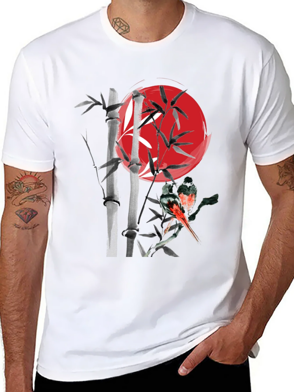 Bamboo & Bird Graphic Tee product image 6