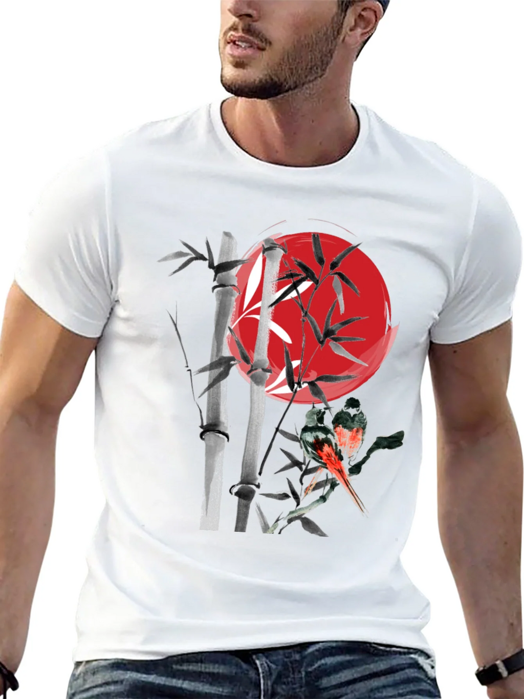 Bamboo & Bird Graphic Tee product image 11