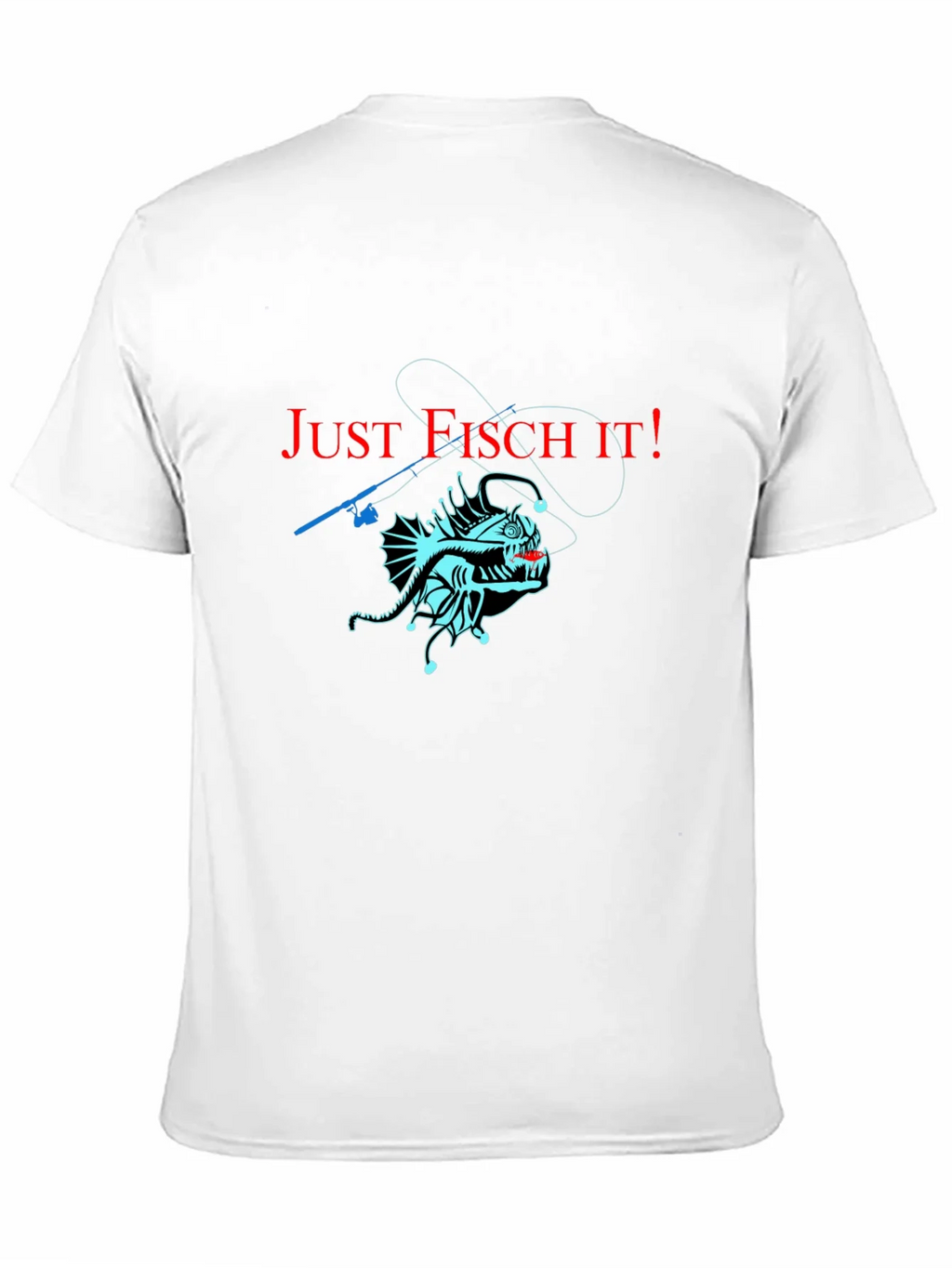 Just Fisch It! Anglerfish Graphic T-Shirt - Unique Design product image 8