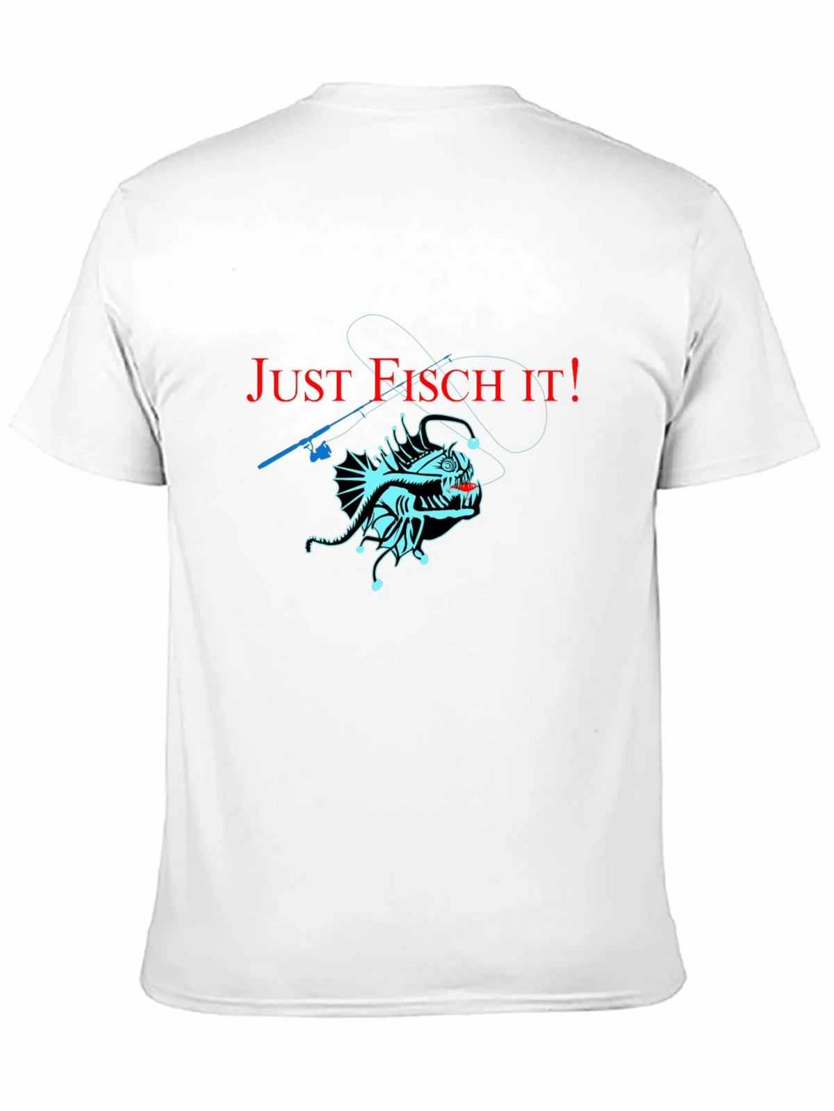 Just Fisch It! Anglerfish Graphic T-Shirt - Unique Design product image 8