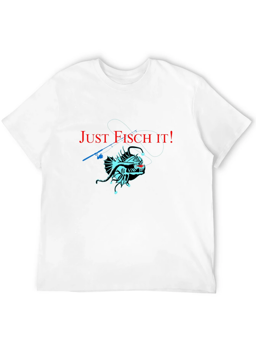 Just Fisch It! Anglerfish Graphic T-Shirt - Unique Design product image 9
