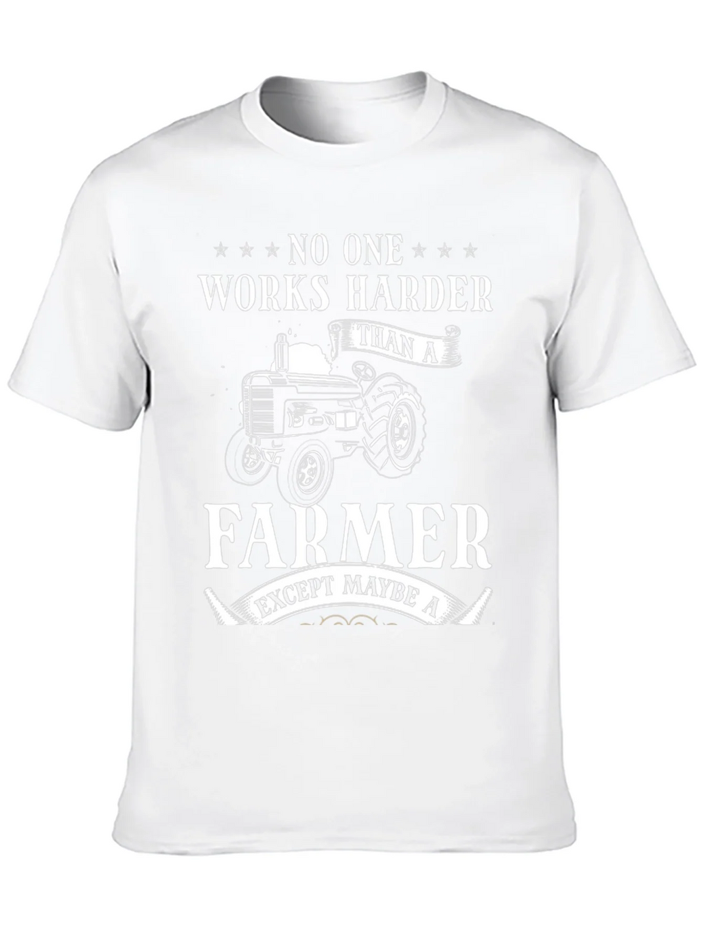 Farmer Graphic Tee - No One Works Harder T-Shirt product image 9