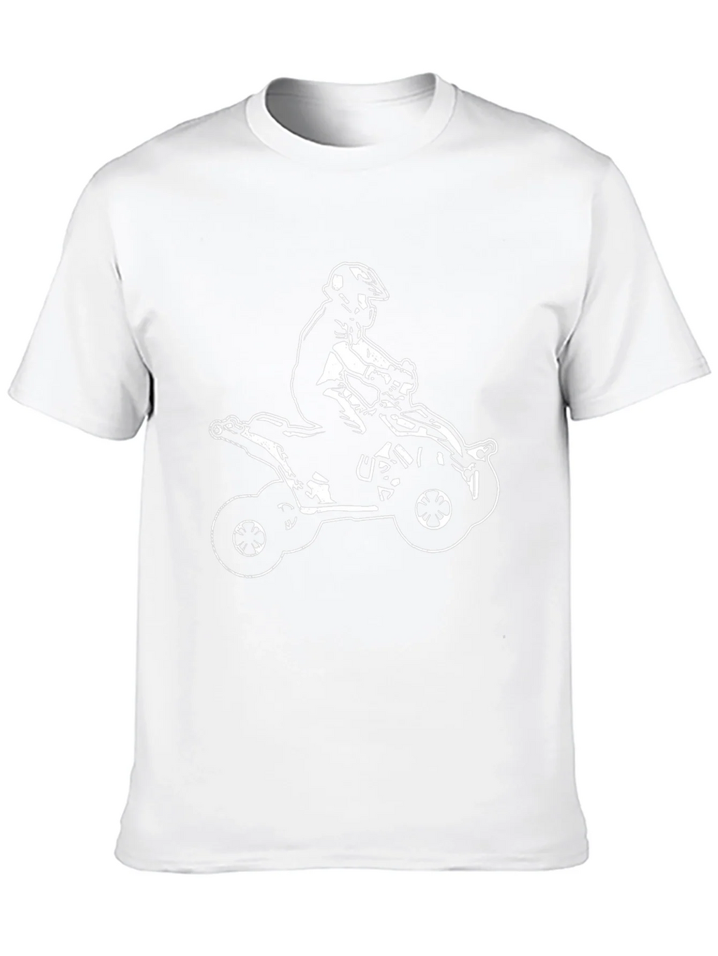 Black ATV Rider Graphic Tee - Casual Style product image 4