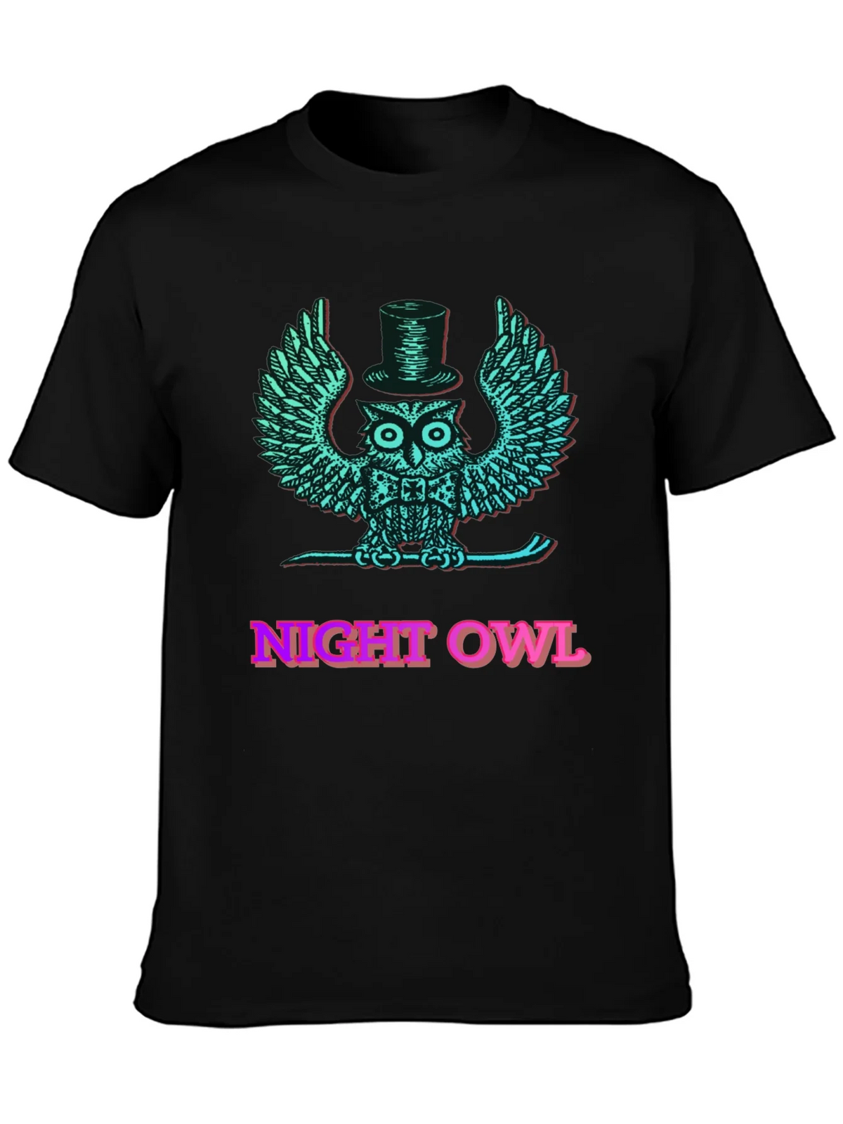 Night Owl Graphic Tee - Cool Mens T-Shirt