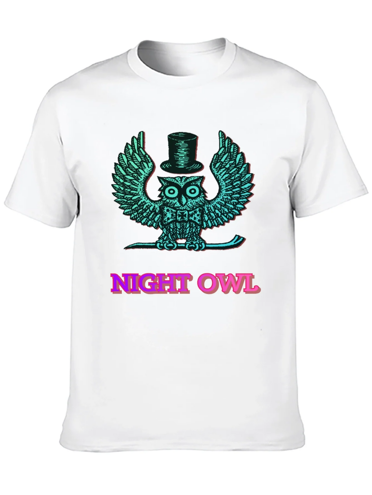 Night Owl Graphic Tee - Cool Mens T-Shirt