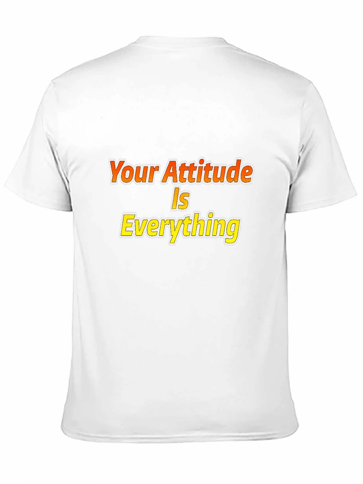 Attitude is Everything Black Graphic Tee product image 9