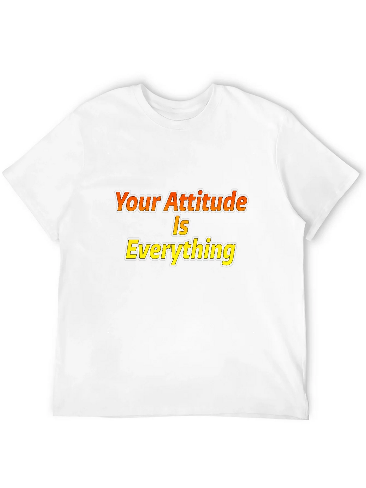 Attitude is Everything Black Graphic Tee product image 10