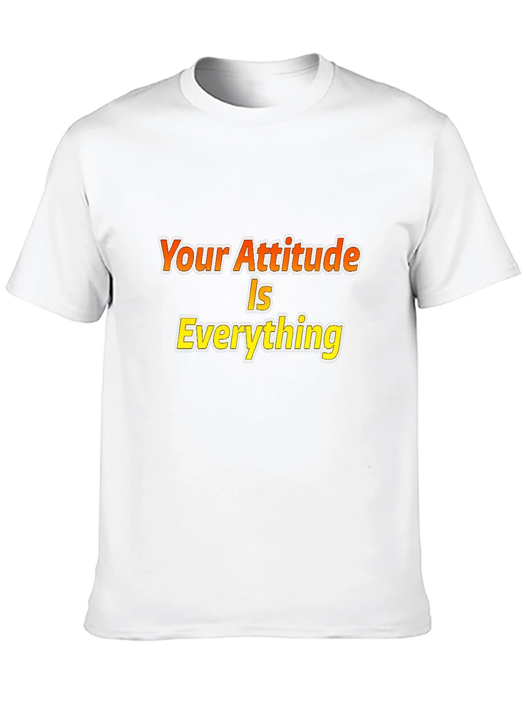 Attitude is Everything Black Graphic Tee product image 8