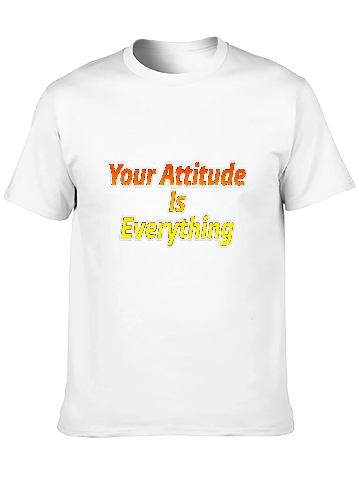 Attitude is Everything Black Graphic Tee product image 8