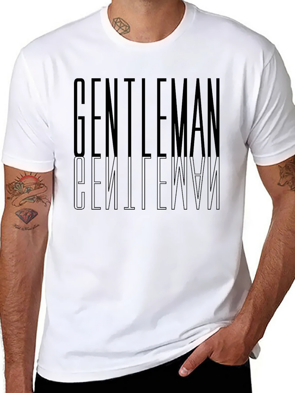 Gentleman Graphic Tee - Soft & Stylish product image 6