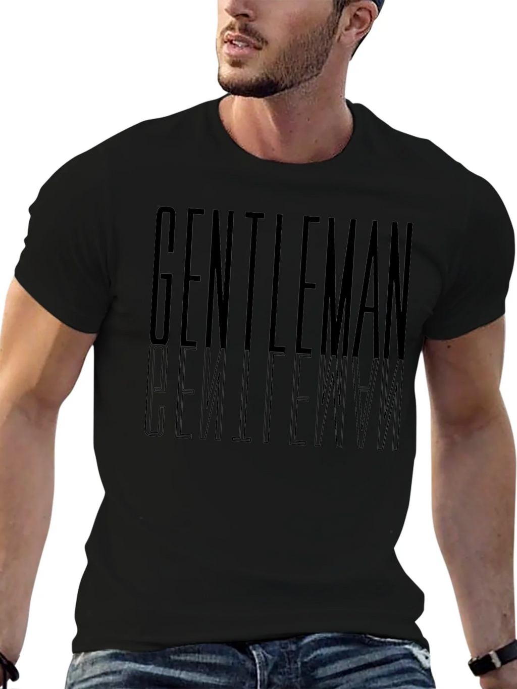 Gentleman Graphic Tee - Soft & Stylish product image 5