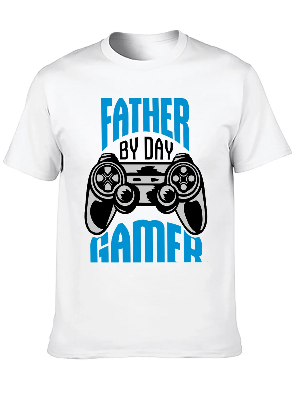 Father By Day Gamer Black T-Shirt product image 9