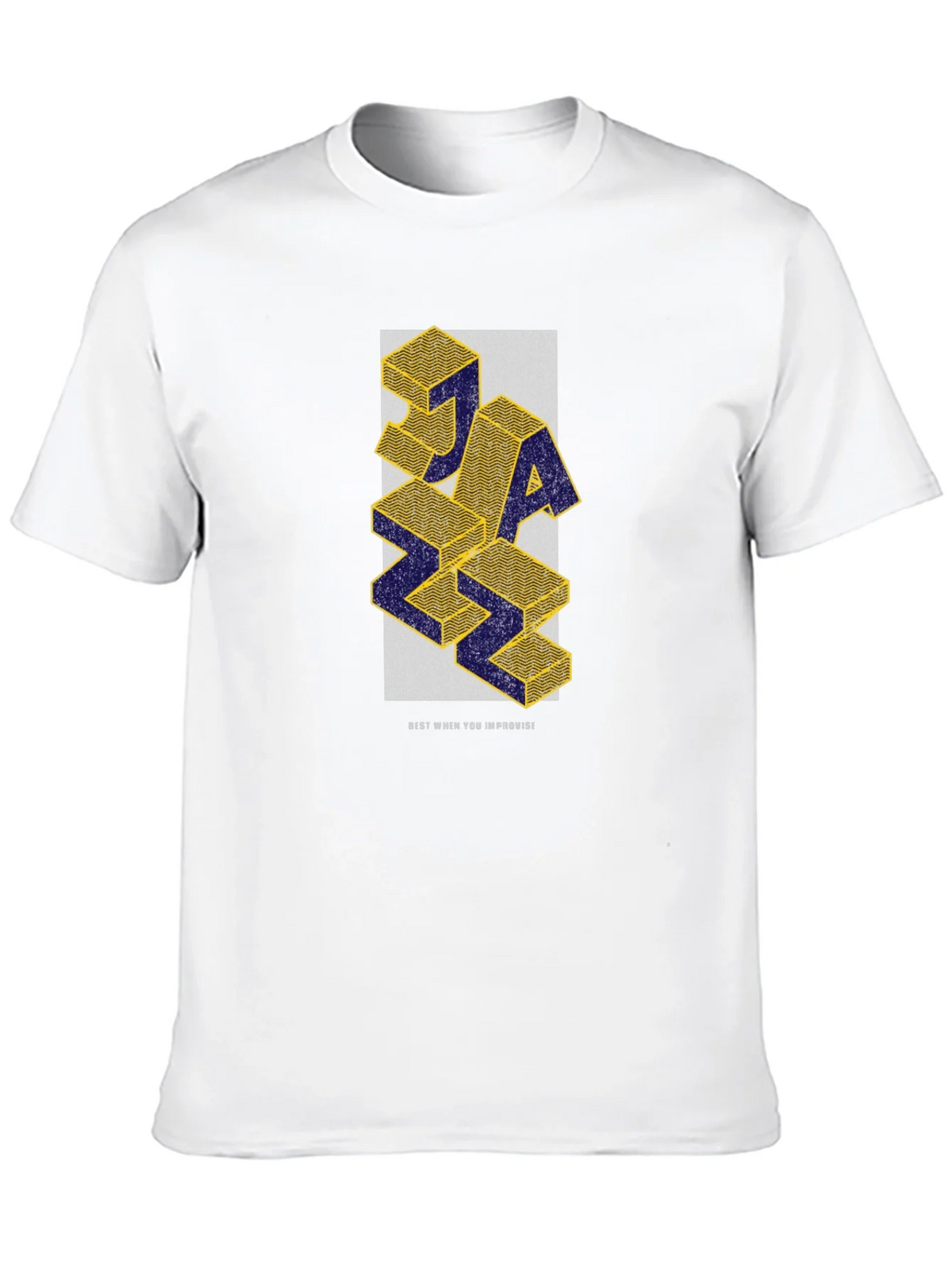 JAZZ 3D Block Graphic T-Shirt - Stylish & Unique product image 8