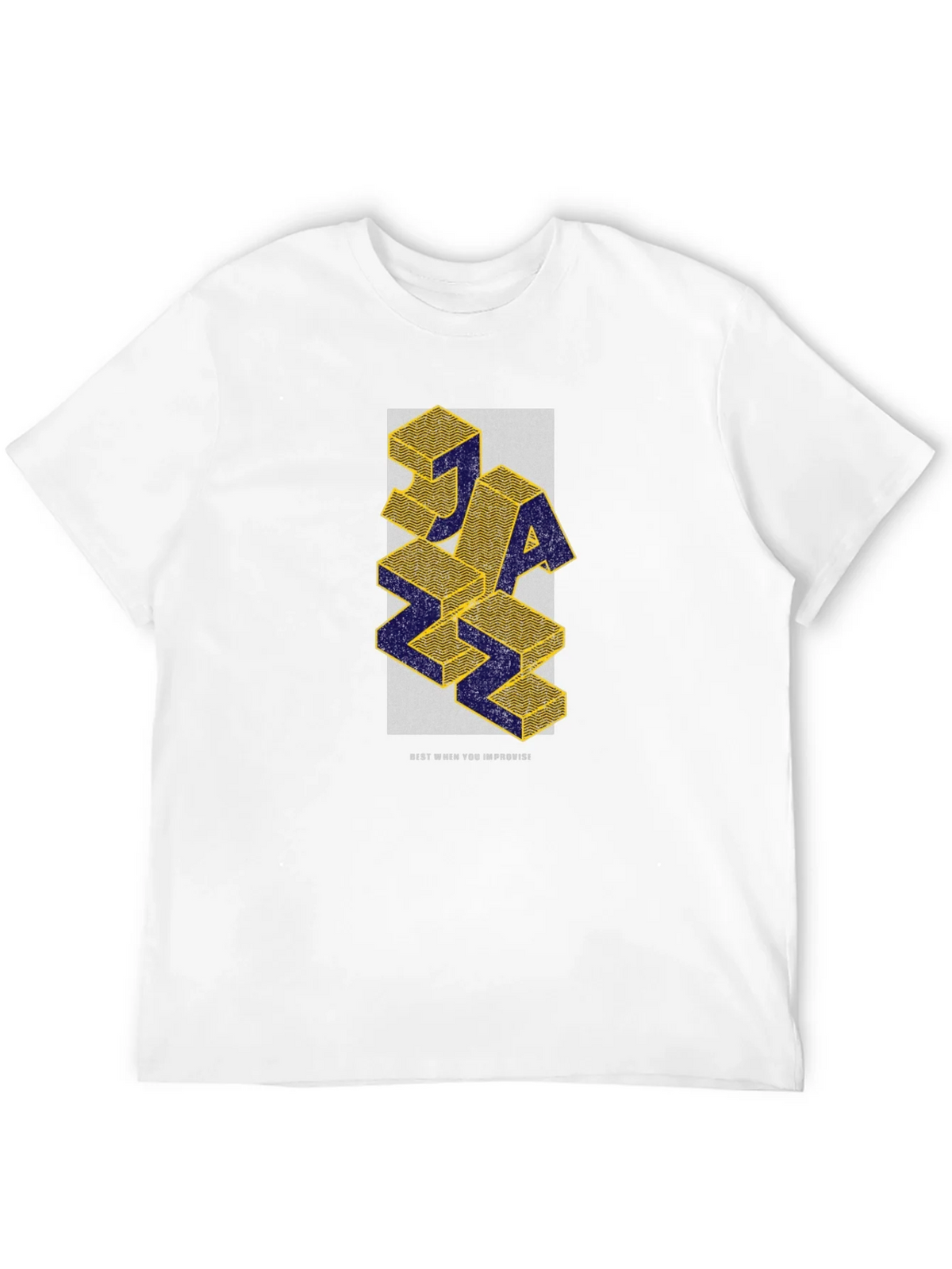 JAZZ 3D Block Graphic T-Shirt - Stylish & Unique product image 10