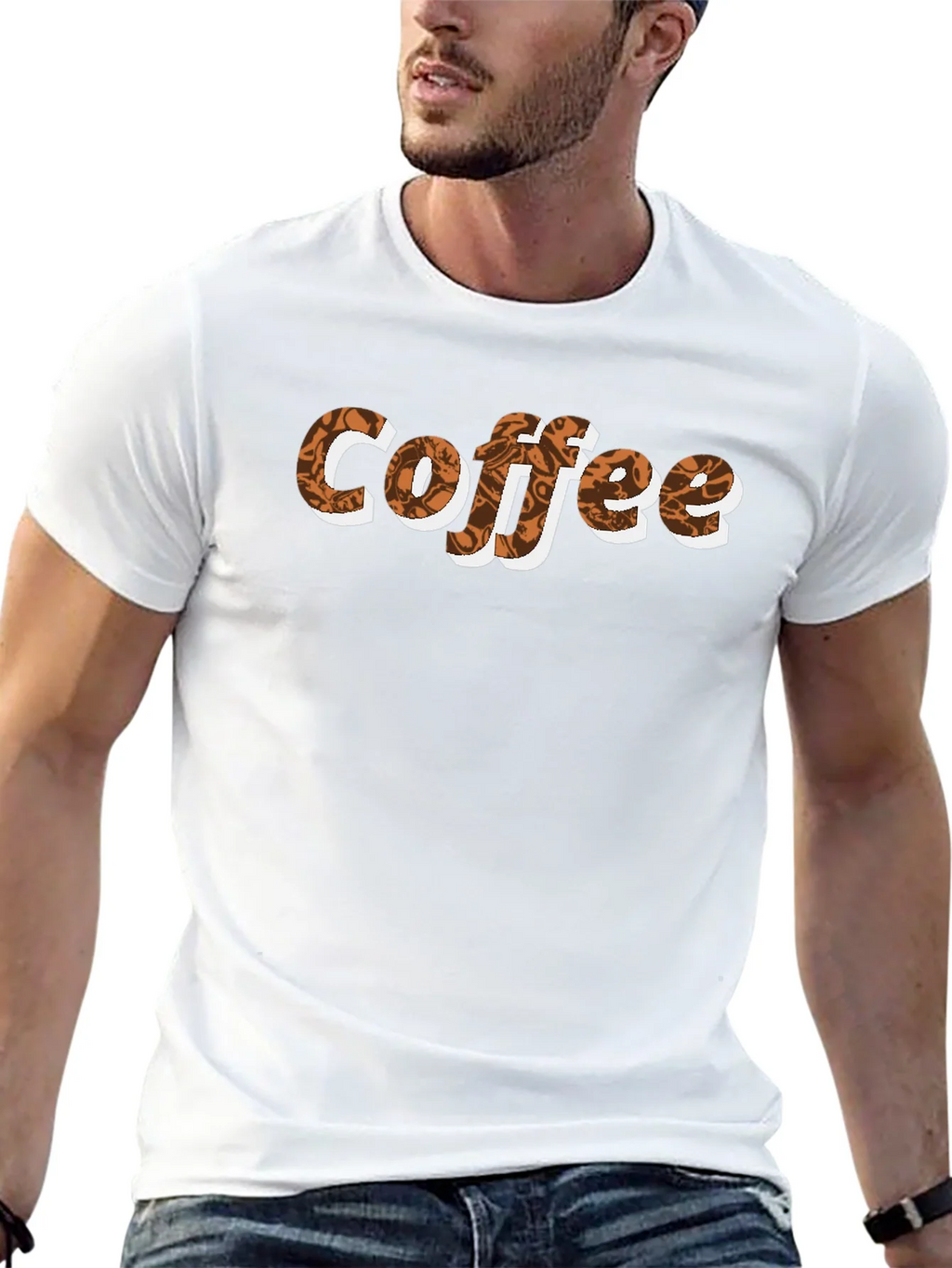 Coffee Lovers Graphic Tee - Black product image 11