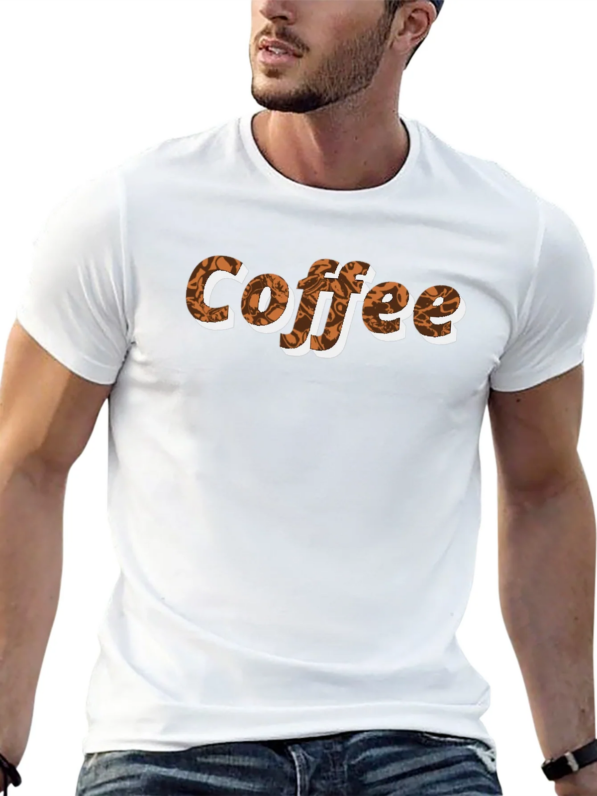 Coffee Lovers Graphic Tee - Black product image 11