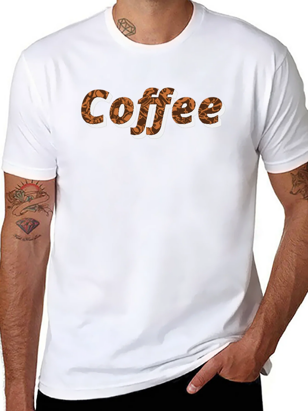Coffee Lovers Graphic Tee - Black product image 6