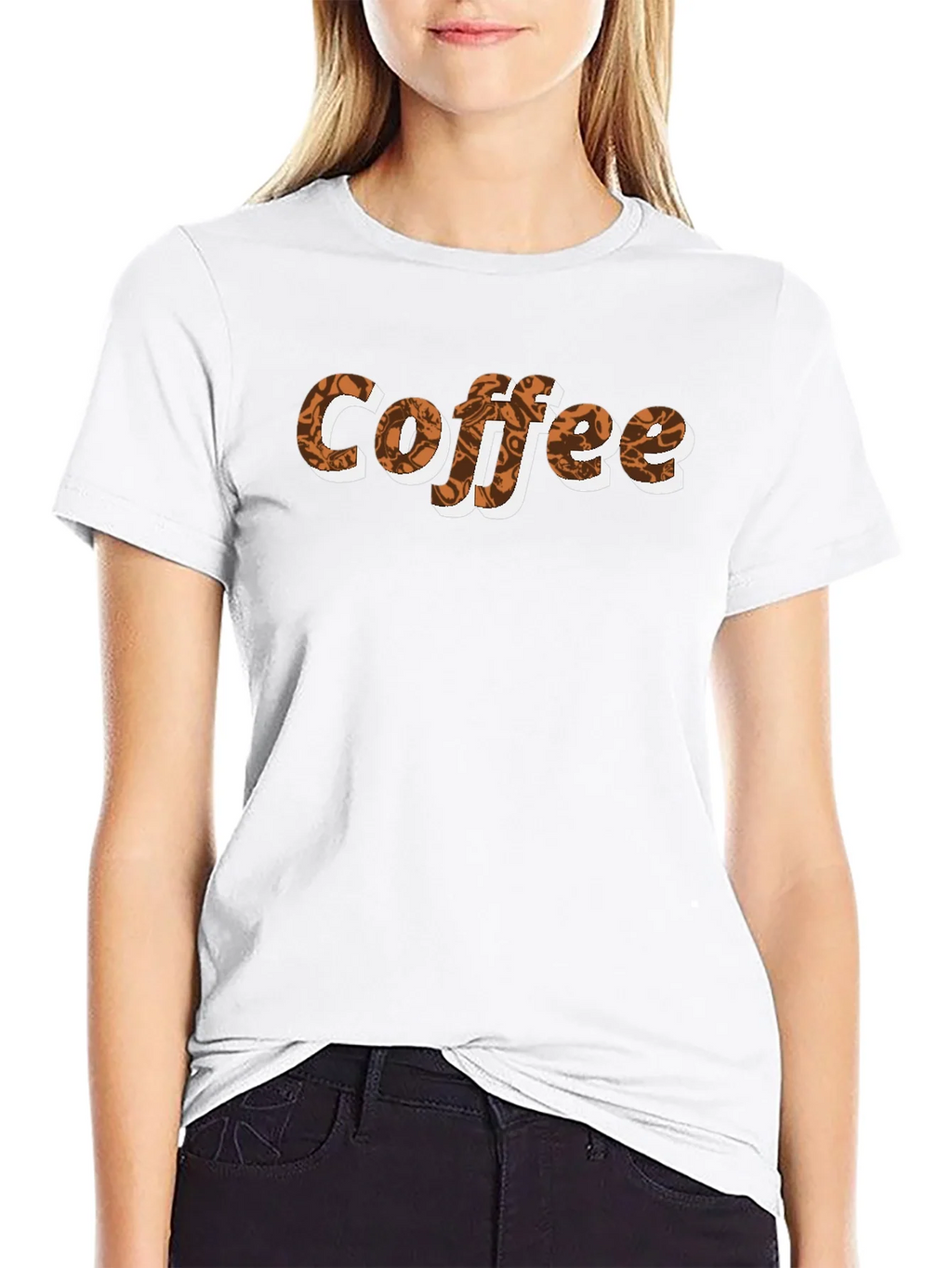 Coffee Lovers Graphic Tee - Black product image 7