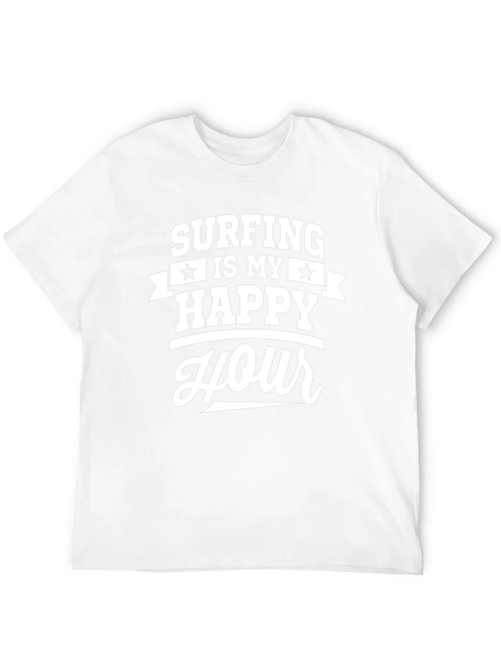 Surfing is My Happy Hour Graphic Tee - Black product image 11