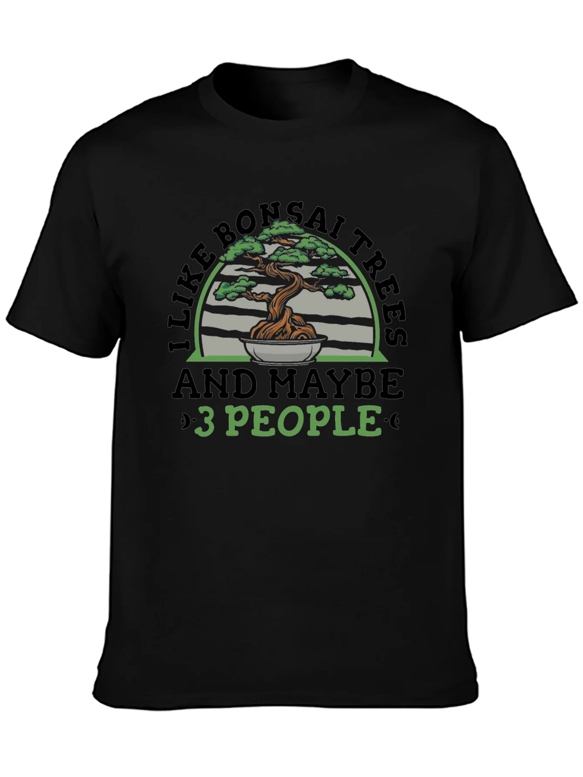 Bonsai Trees & 3 People Graphic Tee product image 2
