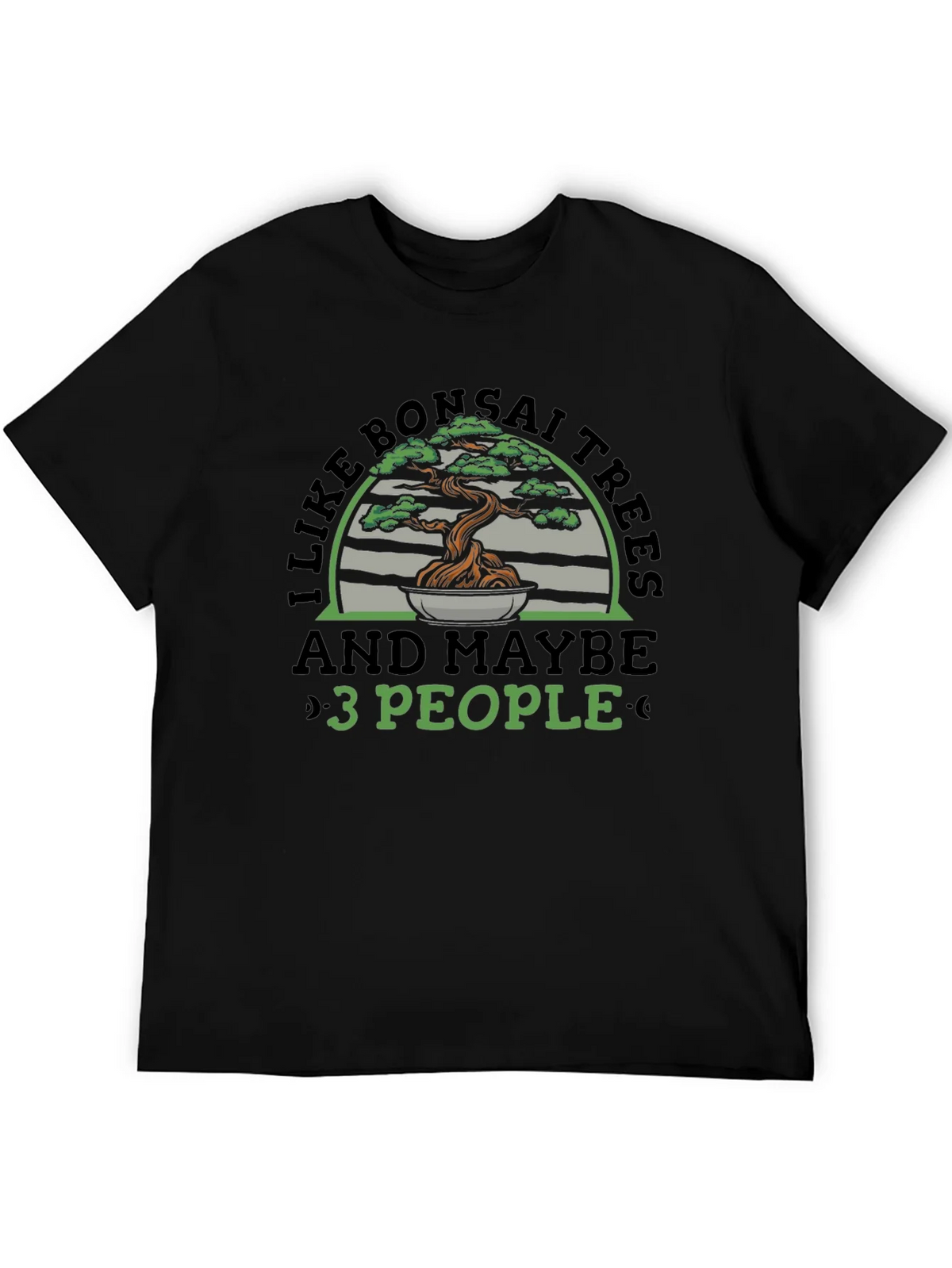 Bonsai Trees & 3 People Graphic Tee product image 4