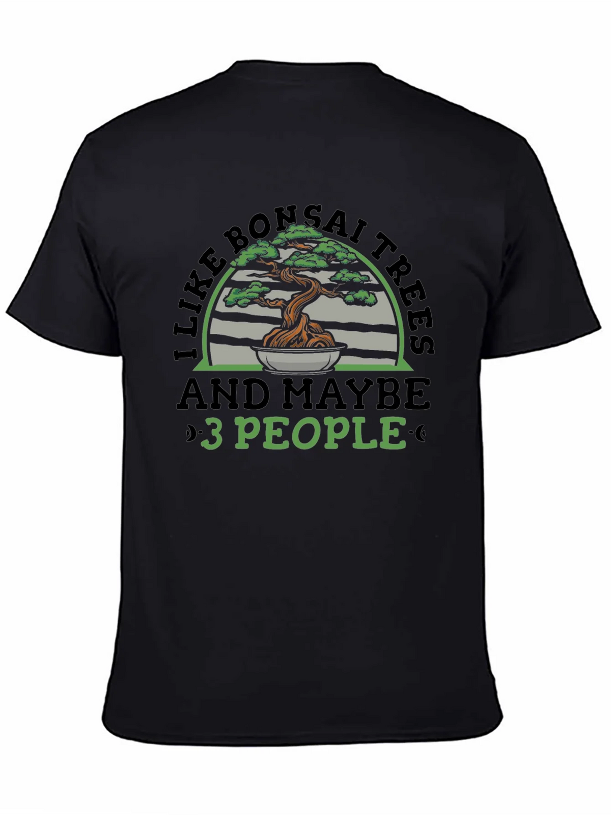 Bonsai Trees & 3 People Graphic Tee product image 3
