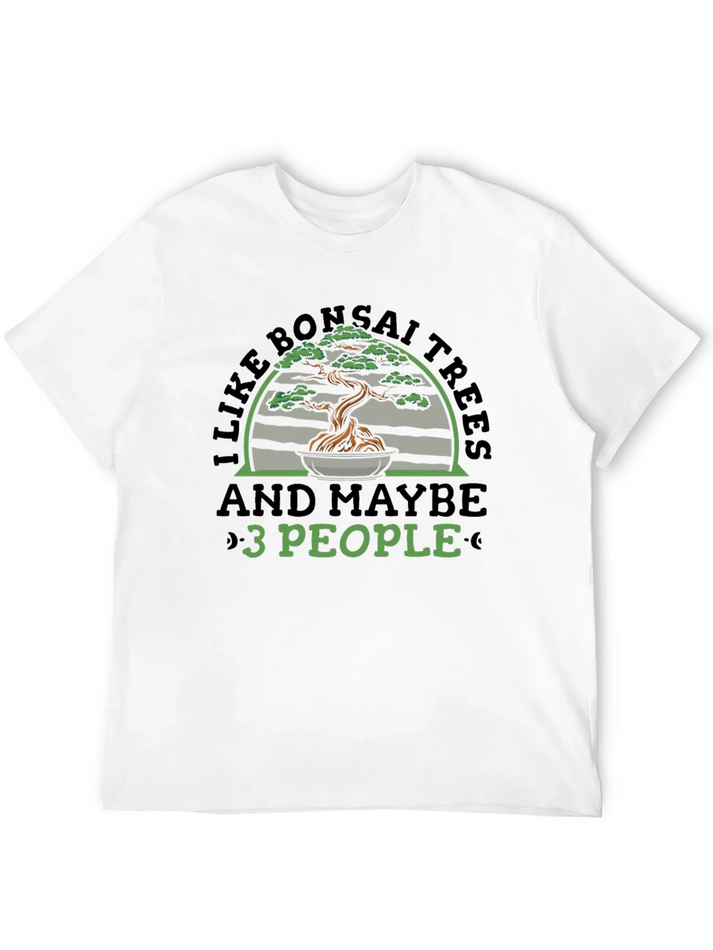 Bonsai Trees & 3 People Graphic Tee product image 10