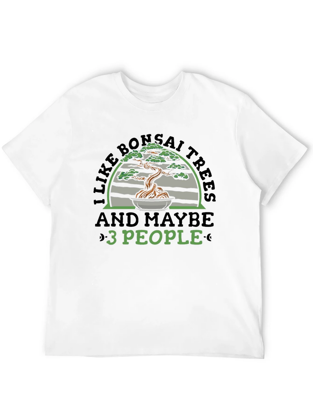 Bonsai Trees & 3 People Graphic Tee product image 10